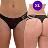 Less Abierta de Puntilla Elastizada en Talla XL